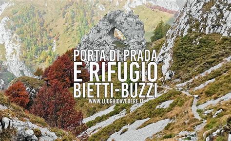 Porta di Prada e Rifugio Bietti.